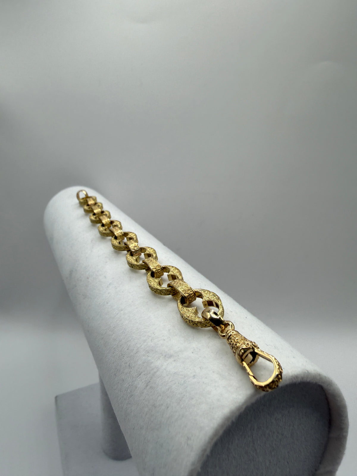BUTTON LINK 11mm 9CT GOLD