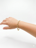 9 Carat Gold Acorn Bracelet