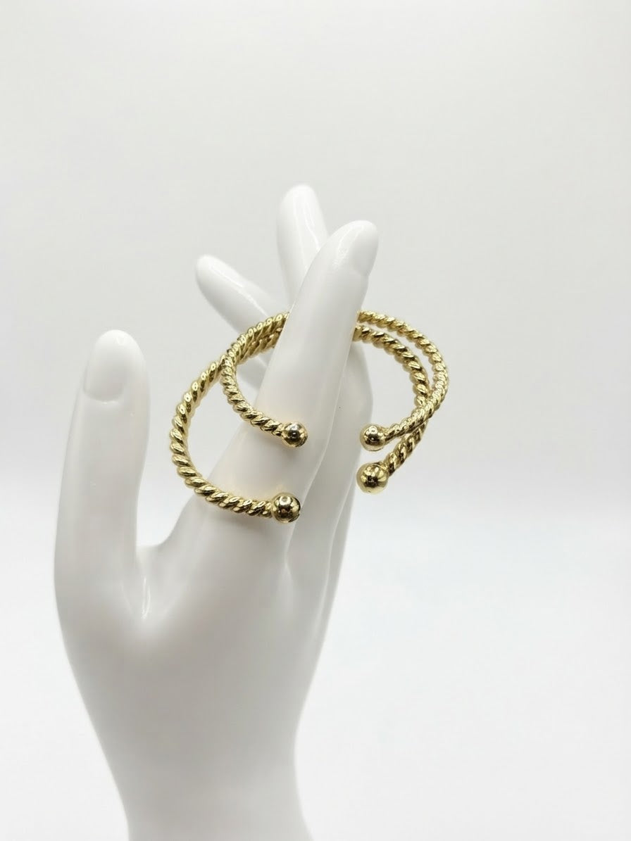 TORQUE BANGLES 9CT GOLD
