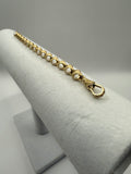 8MM ACORN 9CT GOLD BRACELET